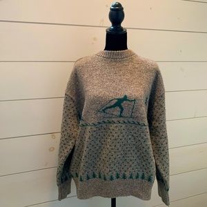Vintage LL Bean ski sweater
